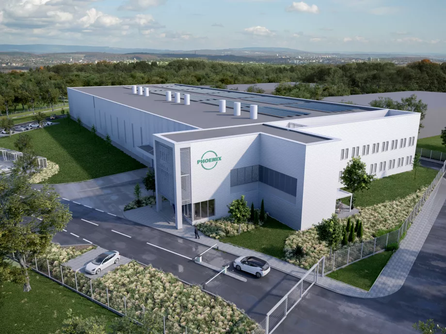 Jó ütemben halad a PHOENIX Pharma új Győri Logisztikai Központjának építése
