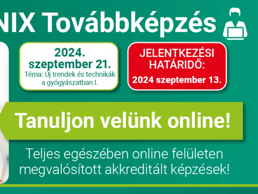 PHOENIX Továbbképzés szeptember 21-én „Új trendek és technikák a gyógyászatban I.” címmel!