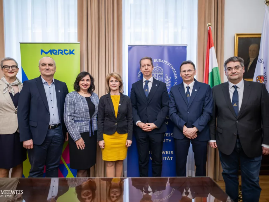Partnerségi megállapodást kötött a Semmelweis Egyetem és a német Merck gyógyszercég
